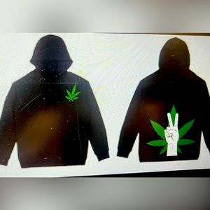 Peace and Weed Hoodie